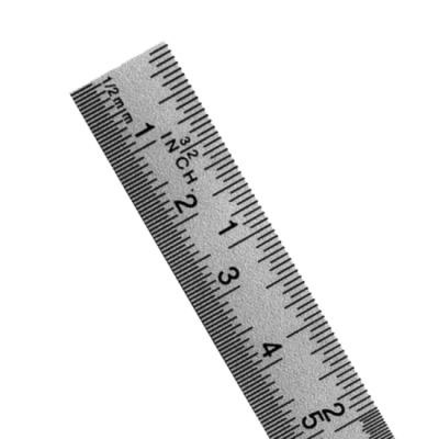Stainless Steel Ruler 6 Inch
