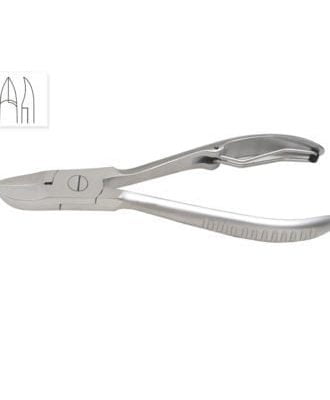 Toenail Nipper Straight Flat Jaw Double Spring Size 5.5