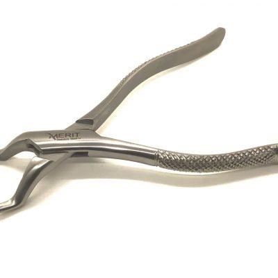 #65 Extracting Forceps American Pattern Dull Matte Silver
