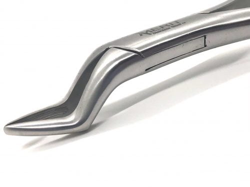 #65 Extracting Forceps American Pattern Dull Matte Silver 1