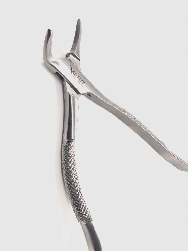 Extracting Forceps 151 Dull Matte Finish Merit Surgical