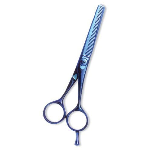 Professional Hair Thinning Scissors Blue Color Coating