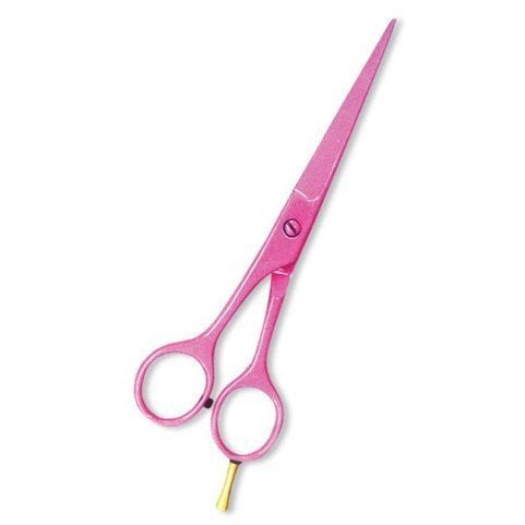 Professional Hairdressing Scissors Pink Sleek