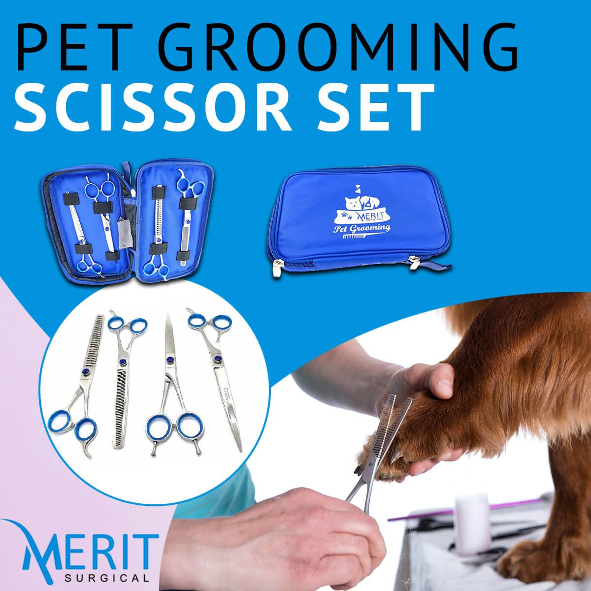 pet grooming scissor set
