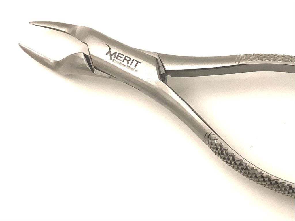 65 Extracting Forceps American Pattern Dull Matte Silver 1