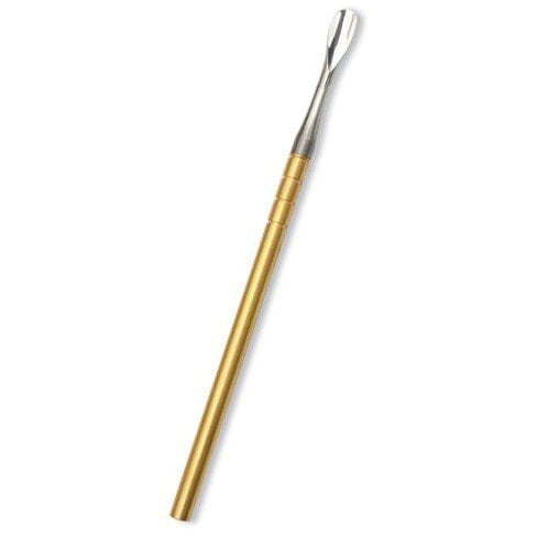 Cuticle Pusher Single Side Gold Handle MS CUPUG3 1