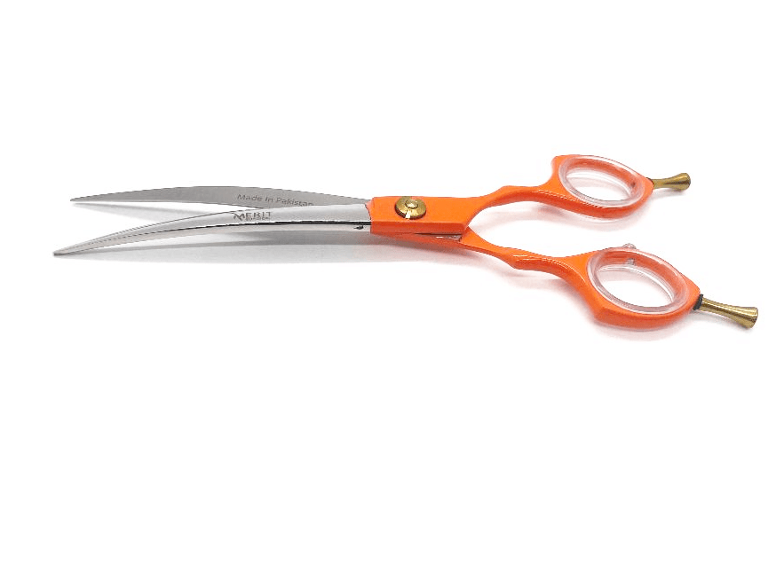 Pet Grooming Scissors Curved 6.5 2