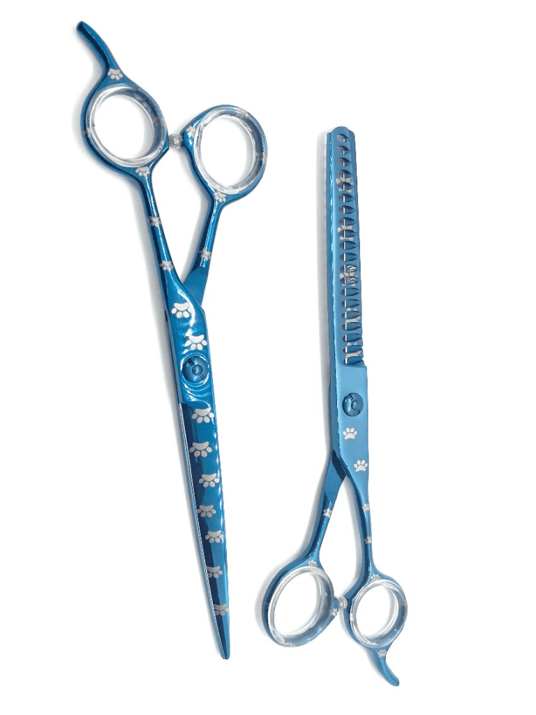 Pet Grooming Scissors Paw design 7 3