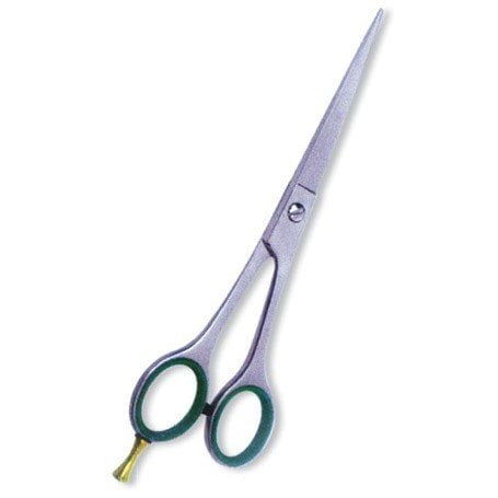 Professional Hairdressing Scissors Mirror Finish Sleek Green Rings MS HAPR64 1