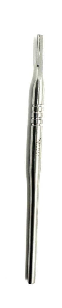 Scalpel Handle Round Silver scaled 1
