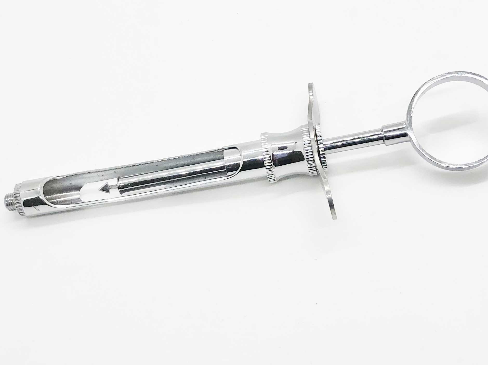 TYPE CW ASPIRATING ANESTHETIC SYRINGE THUMB REST 1.8cc Merit Surgical